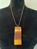 Copper Sheet Necklace