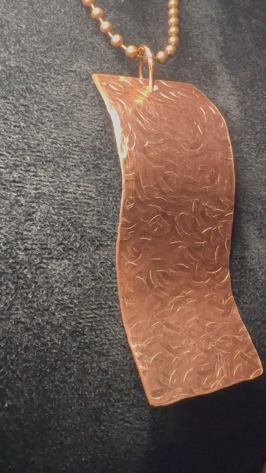 Copper Sheet Necklace